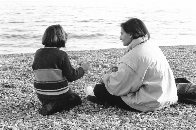 Parlando in riva al mare